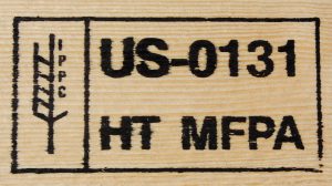 Heat Treated Lumber For Export Stamp