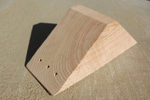 Wooden Chock from Boone Valley Forest Products