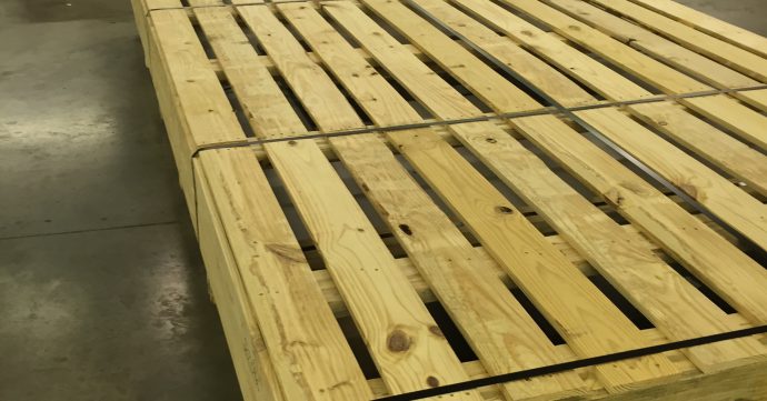 Heat Treated Lumber Export Crate Boone Valley Forest Products